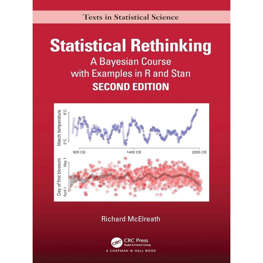 Statistical Rethinking: A Bayesian Course with Examples in R and STAN (Chapman & Hall/CRC Texts in Statistical Science)