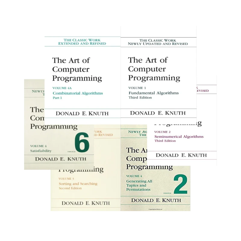 The Art of Computer Programming (6 books)